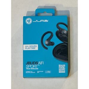 NEW JLab JBuds Air Sport Black Earbuds